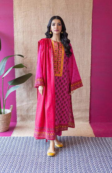 Orient OTL 22 131 Pink Khaddar Myreen Winter Collection 2022 Online Shopping